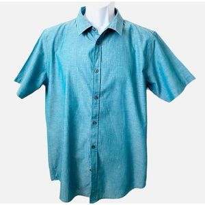 London Fog, Short Sleeve Button Down Shirt